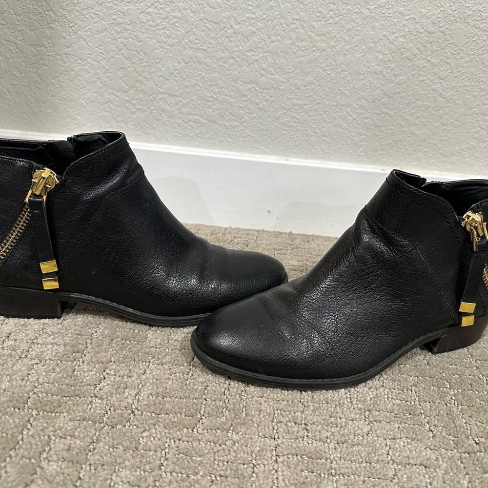 Franco Sarto leather booties